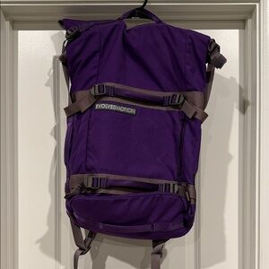 Purple Backpack for fitness/hiking